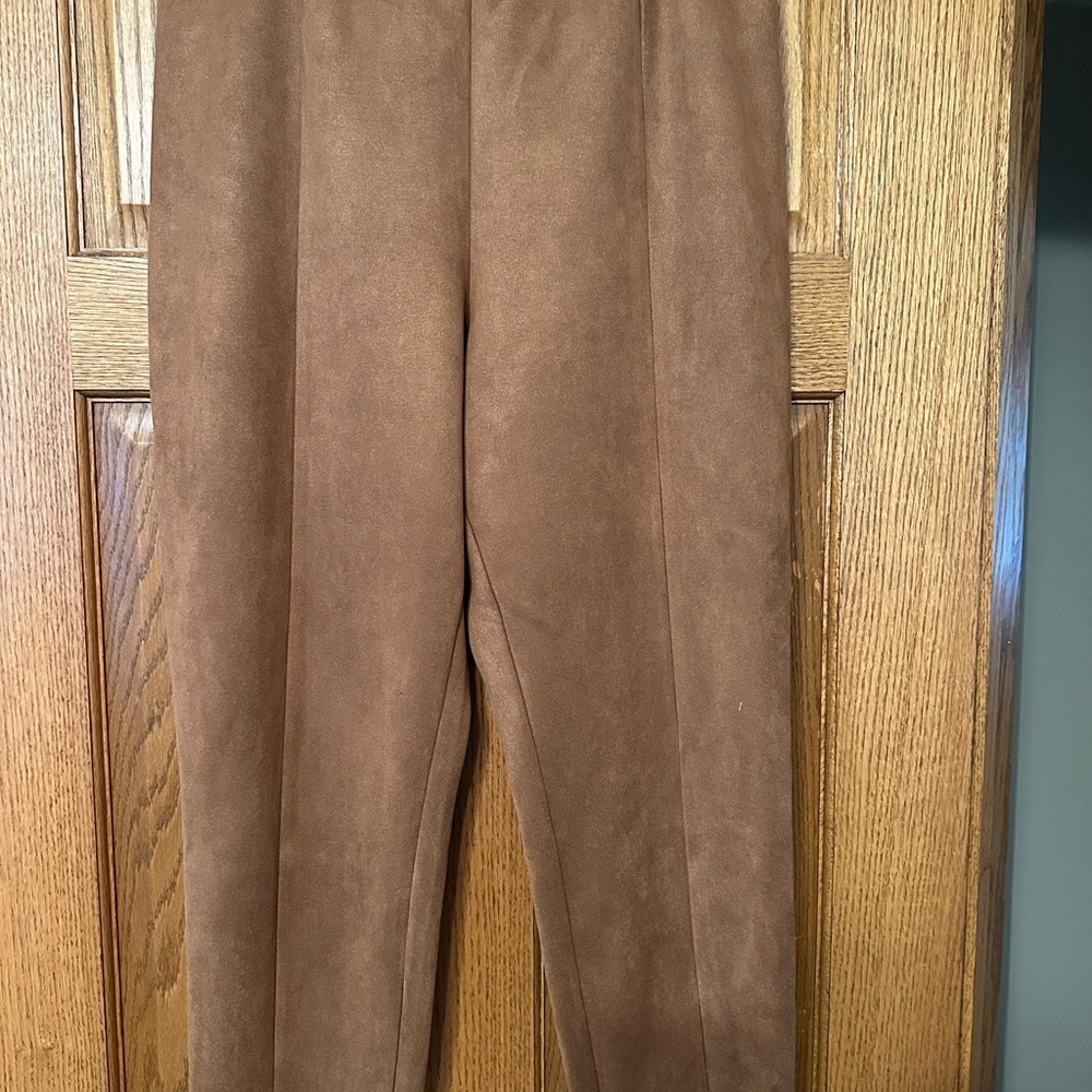 LOFT Brown Corduroy Pants Classic Straight-Leg